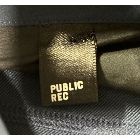 Public Rec Pants Dealmaker/Workday 2.0 Mens 34/34 Navy Blue Cropped Tapered - Picture 8 of 11